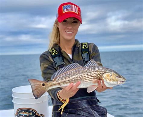 Her experience includes everything from freshwater to saltwater fishing and catching. . Vicky stark fishing